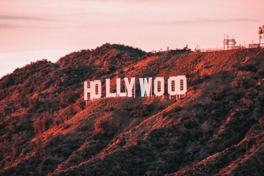a view of Hollywood Sign