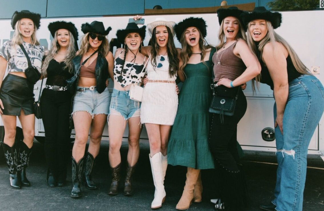 a group of people posing for a photo