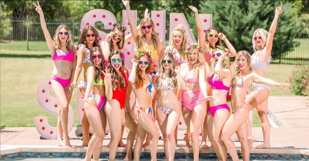 a group of people posing for the camera