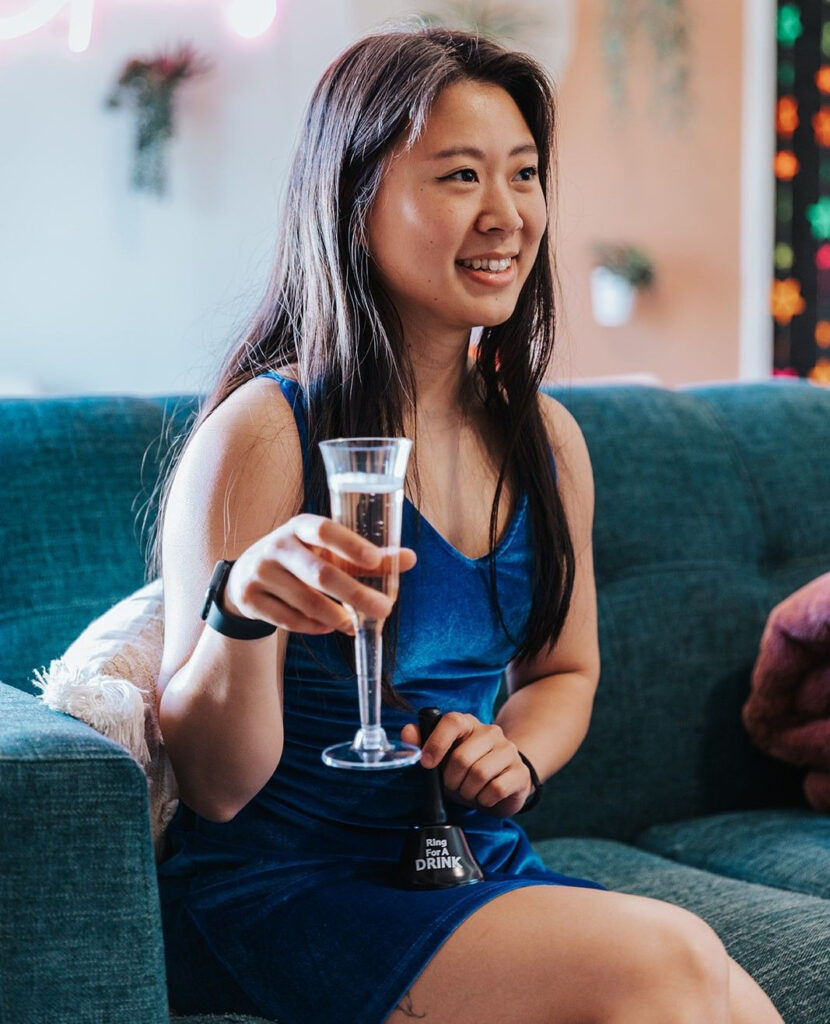 something blue bachelorette party ideas