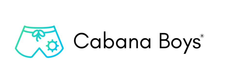 Cabana Boys logo wordmark on white background