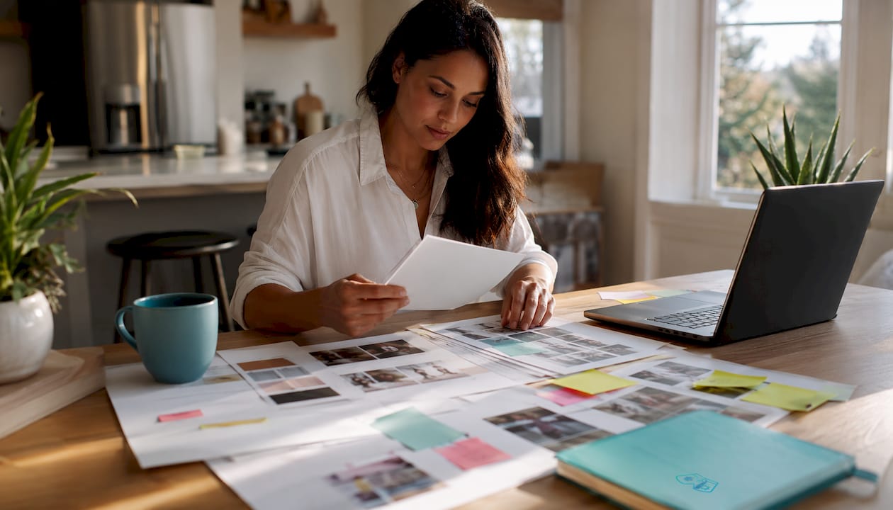 Event planner reviewing party host alternatives